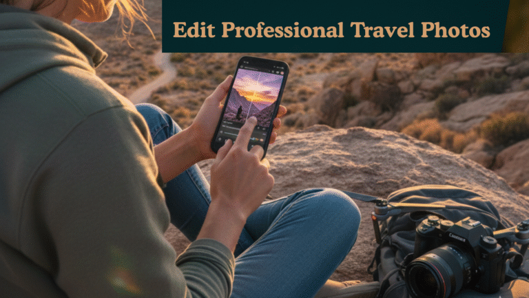 How to Edit Professional Travel Photos Using Lightroom Mobile