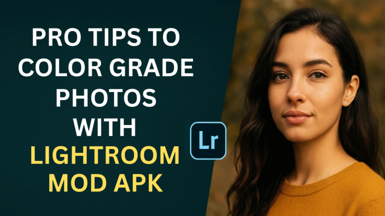 Pro Tips to Color Grade Photos in Lightroom Mod APK