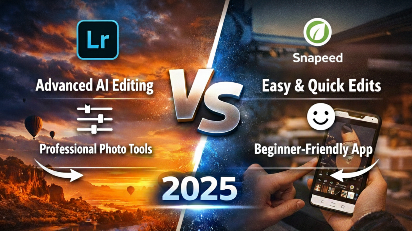 Lightroom Mod APK vs Snapseed